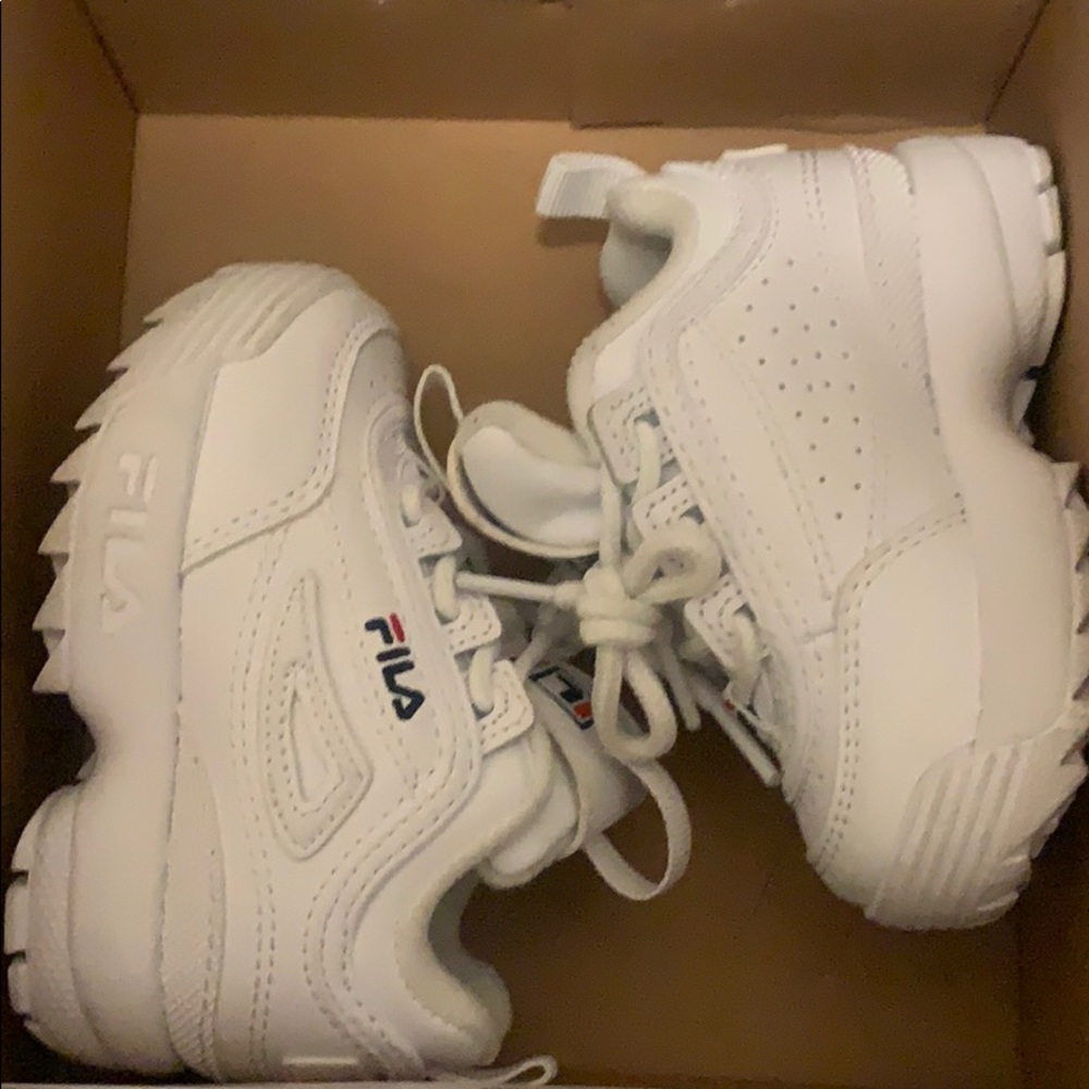 Baby fila shoes